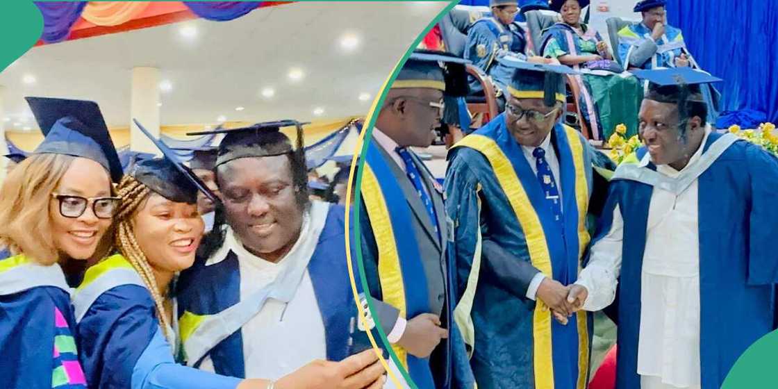 Saheed Osupa graduates from university. Saheed Osupa graduates from university.