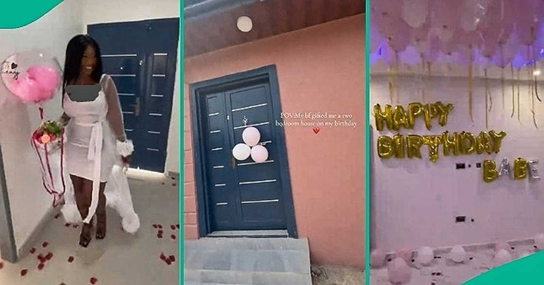 Man builds 2-bedroom house for girlfriend Man builds 2-bedroom house for girlfriend