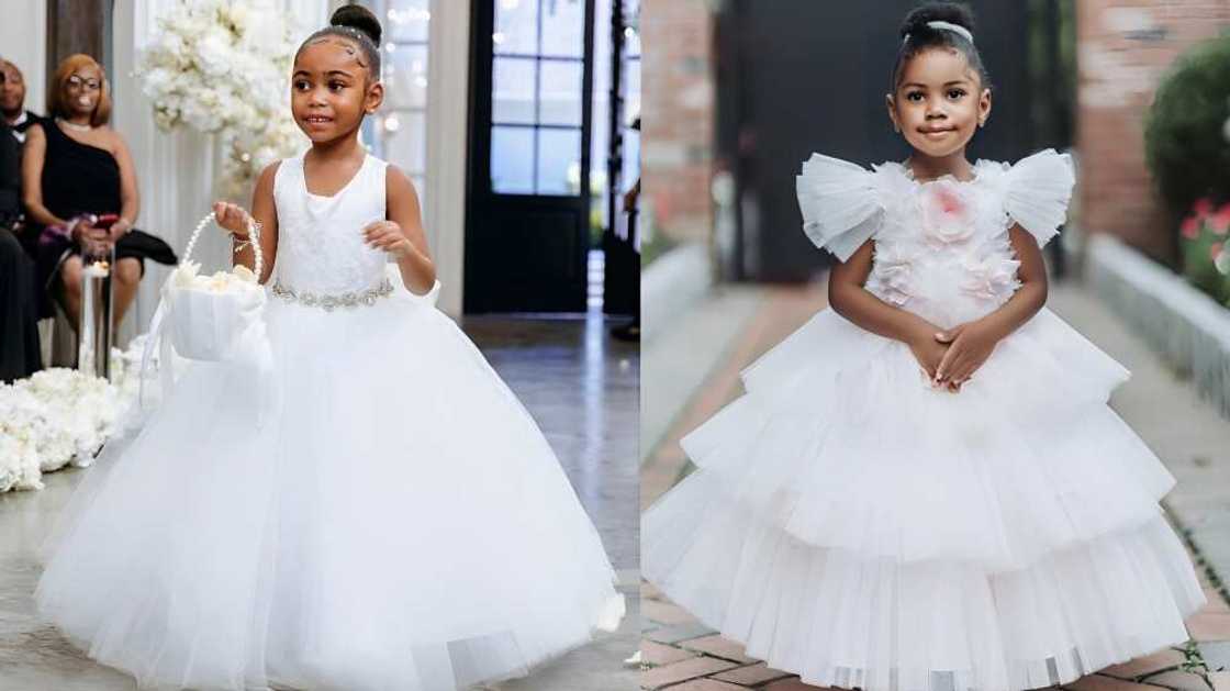 Mini bride dresses for toddlers online