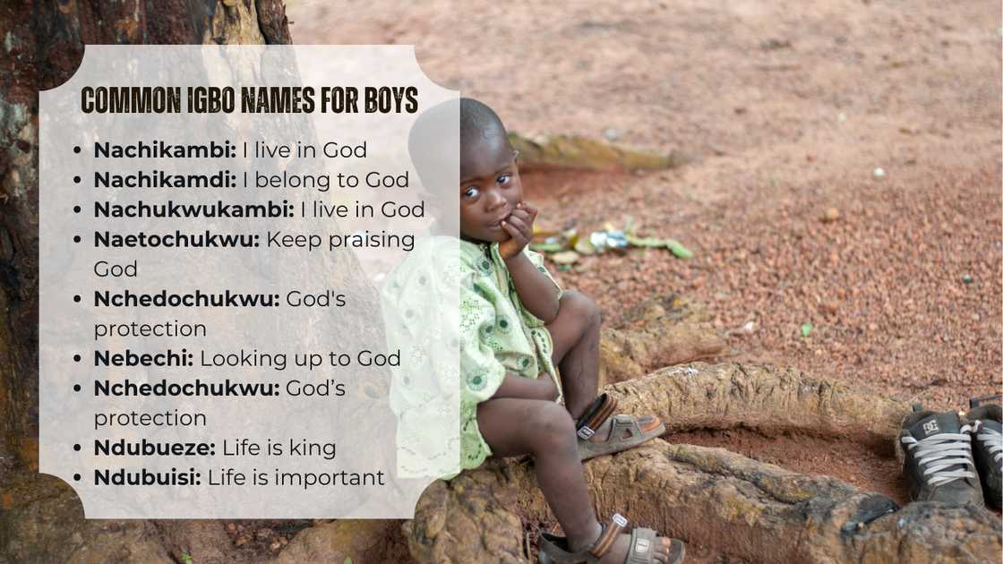 Igbo names for boys