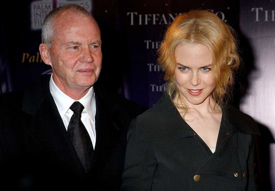 Nicole Kidman and her dad at the Palm Springs Convention Centre