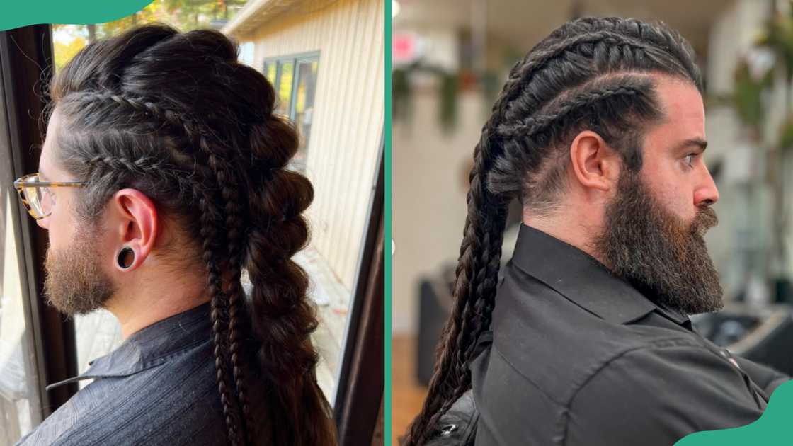 Viking braids for long hair ideas
