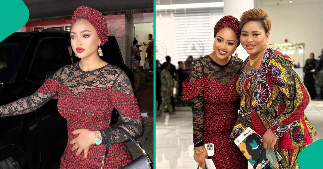 Regina Daniels celebrates mum.