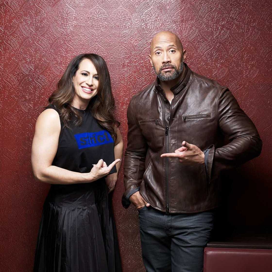 Dany Garcia Dwayne Johnson Dany Garcia Dwayne Johnson
