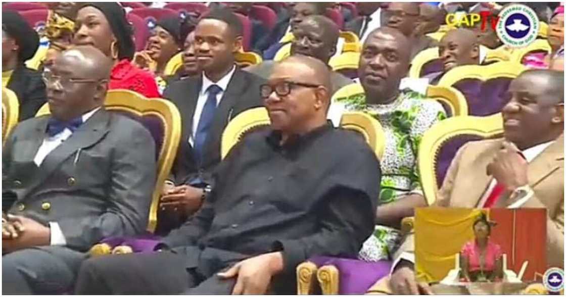 Peter Obi, Pastor Enoch Adeboye, RCCG 70th convention Peter Obi, Pastor Enoch Adeboye, RCCG 70th convention