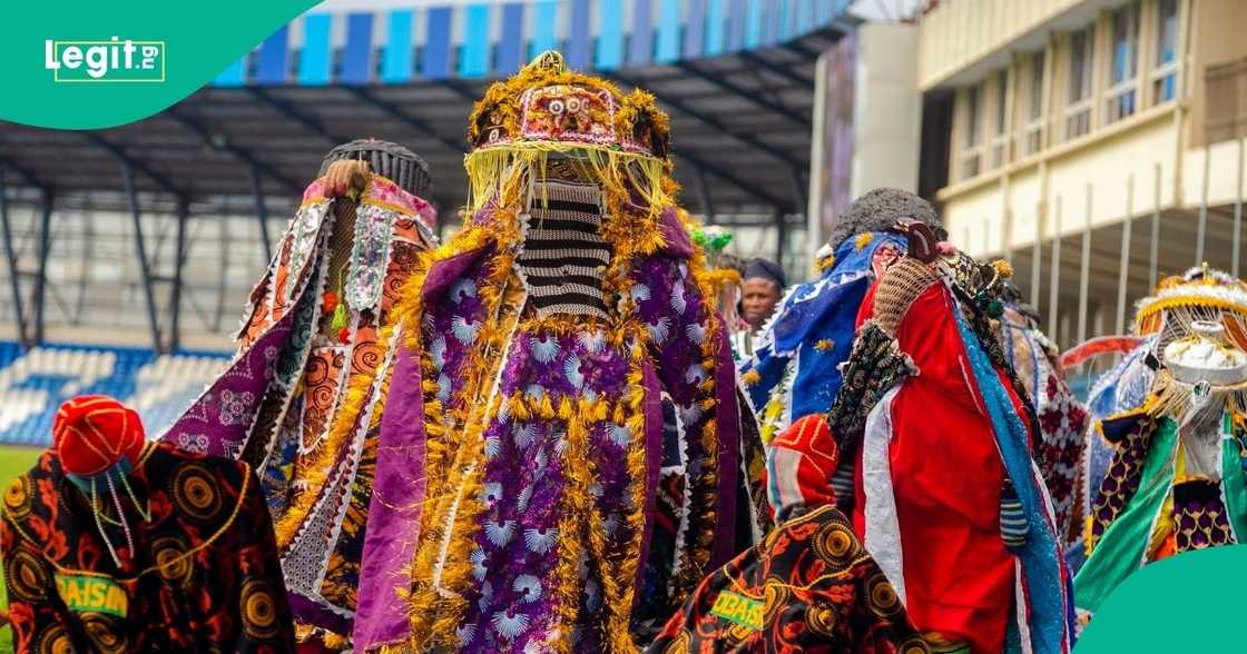 Muslims in Oyo state react strongly after masquerades attack a popular Imam.