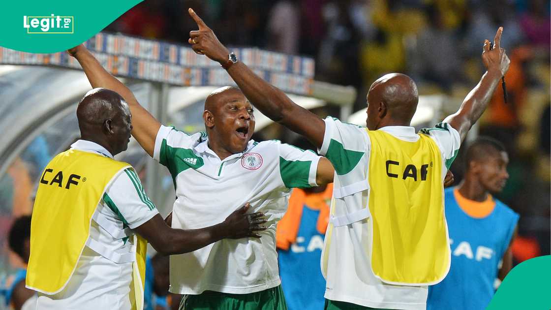 Stephen Keshi, Super Eagles, Nigeria, Ivory Coast, AFCON 2013, Rustenburg, South Africa. Stephen Keshi, Super Eagles, Nigeria, Ivory Coast, AFCON 2013, Rustenburg, South Africa.