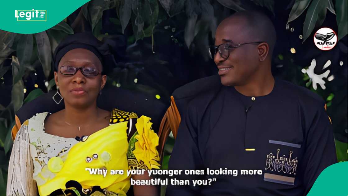 A Nigerian woman shares her bond with her husband of 15 years in a now-viral clip. A Nigerian woman shares her bond with her husband of 15 years in a now-viral clip.