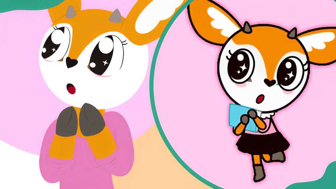 Tsunoda looking up with her hands slightly raised and carrying a blue file Tsunoda looking up with her hands slightly raised and carrying a blue file