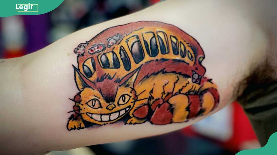 The Catbus tattoo