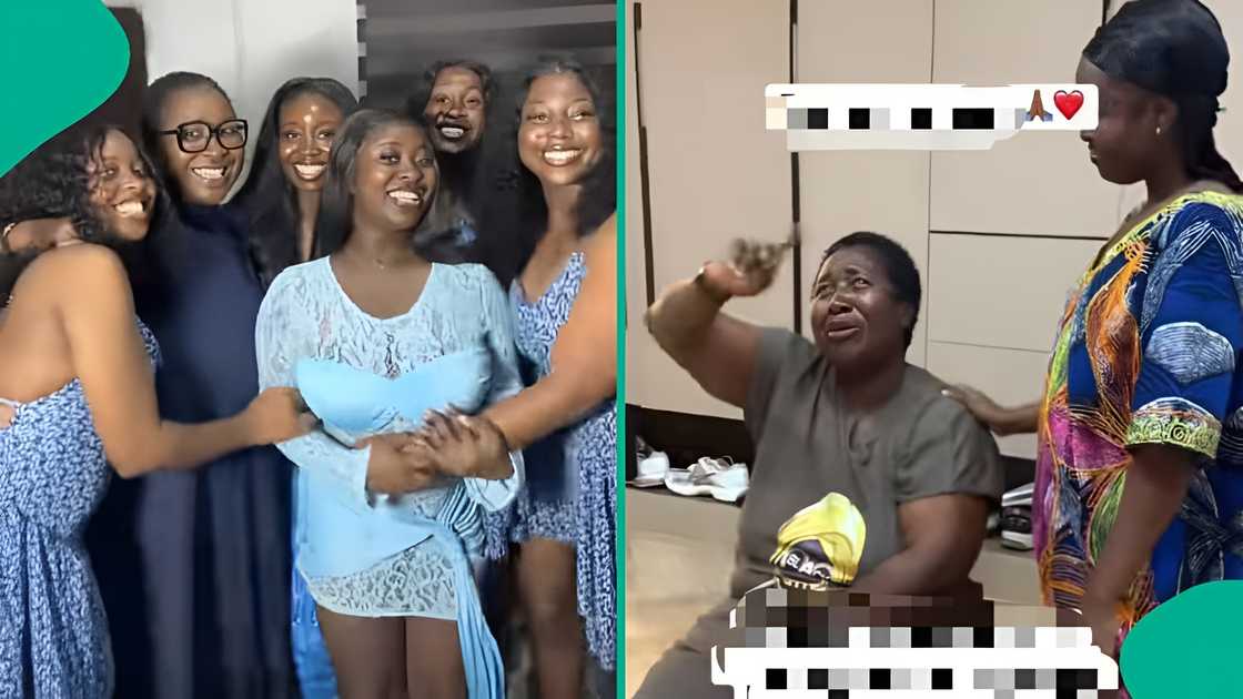 Widow finally rests as daughters retire her