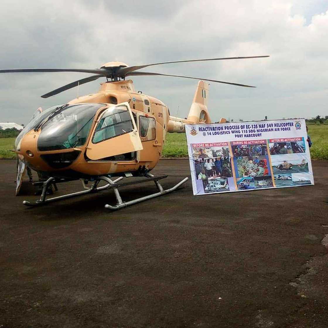 Hotuna: Yadda sojojin saman Najeriya suka kera sabon jirgin sama mai saukar Ungulu Hotuna: Yadda sojojin saman Najeriya suka kera sabon jirgin sama mai saukar Ungulu