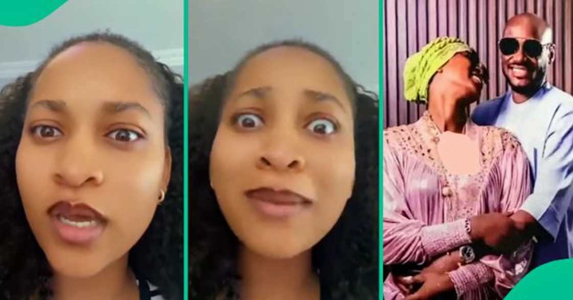 Lady shares her encounter with 2Baba's wife Natasha.