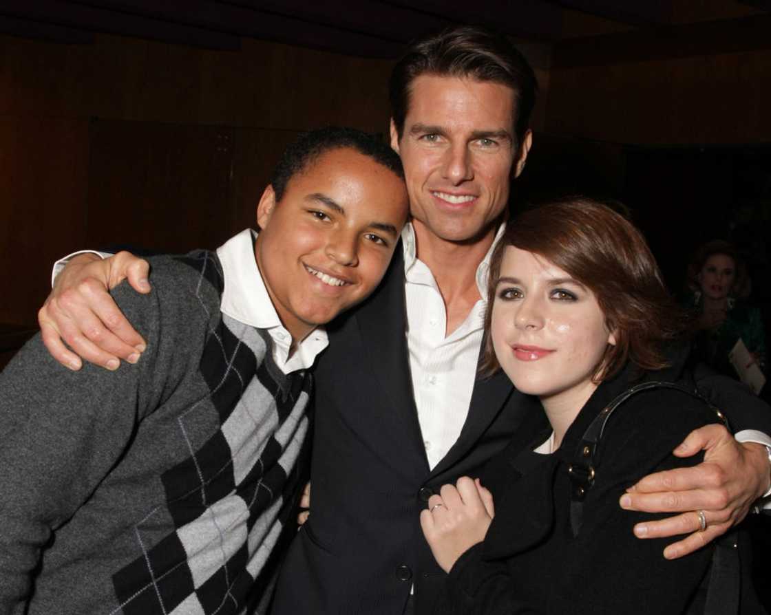 Connor Cruise, Tom Cruise and Isabella Cruise at the Directors Guild of America Connor Cruise, Tom Cruise and Isabella Cruise at the Directors Guild of America