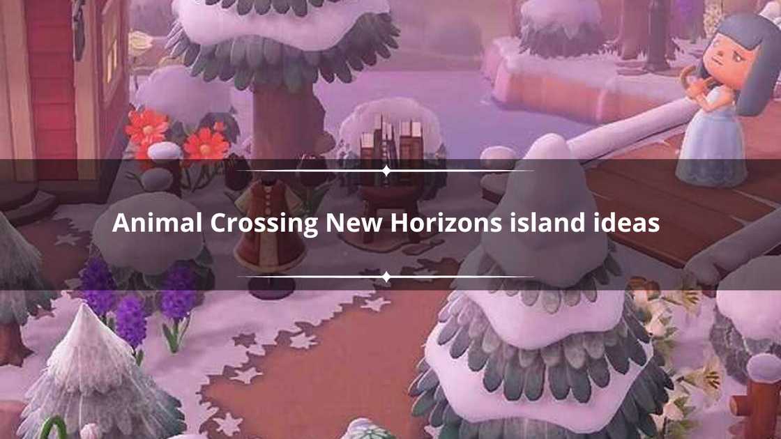 A garden with a winter white theme A garden with a winter white theme