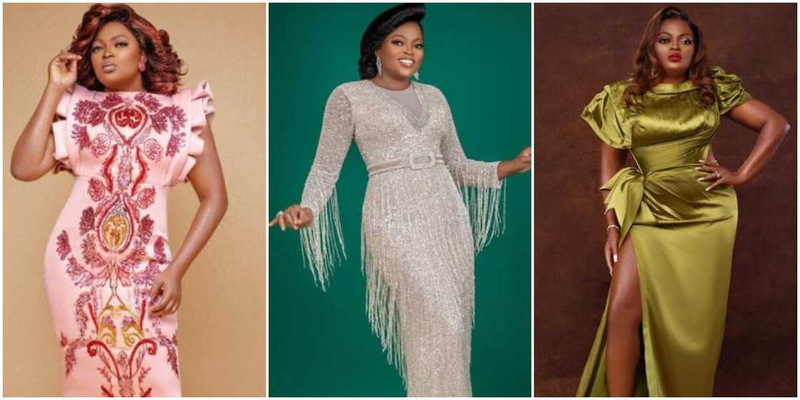 Funke Akindele slays in gowns