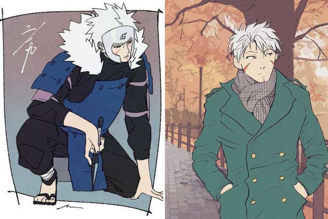 Anime characters with white hair Anime characters with white hair