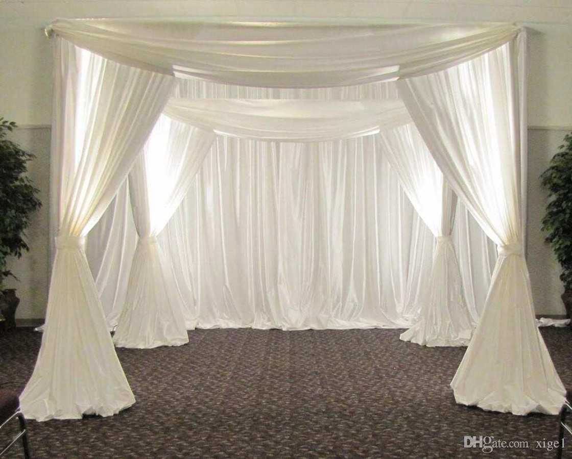 Decorating altar with fabric Decorating altar with fabric