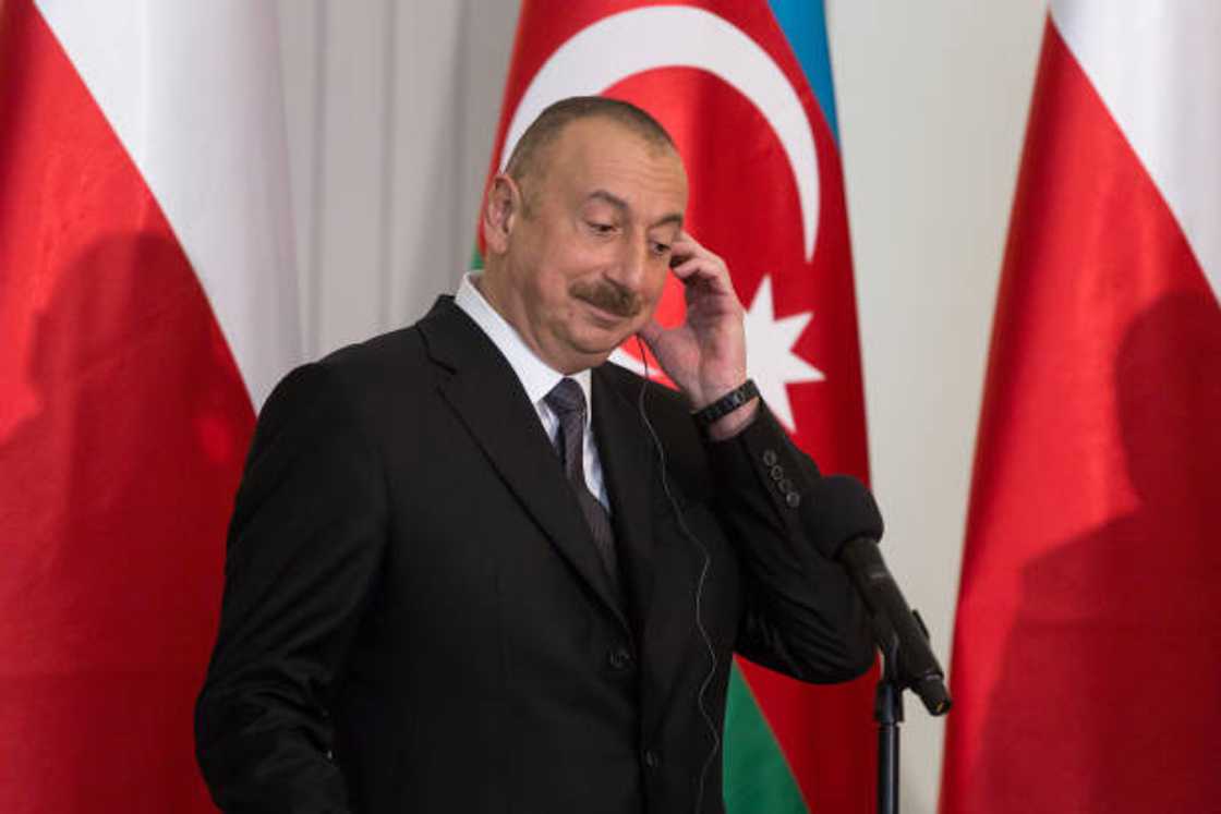 Shugaban Jamhuriyar Azerbaijan, Ilham Aliyev.