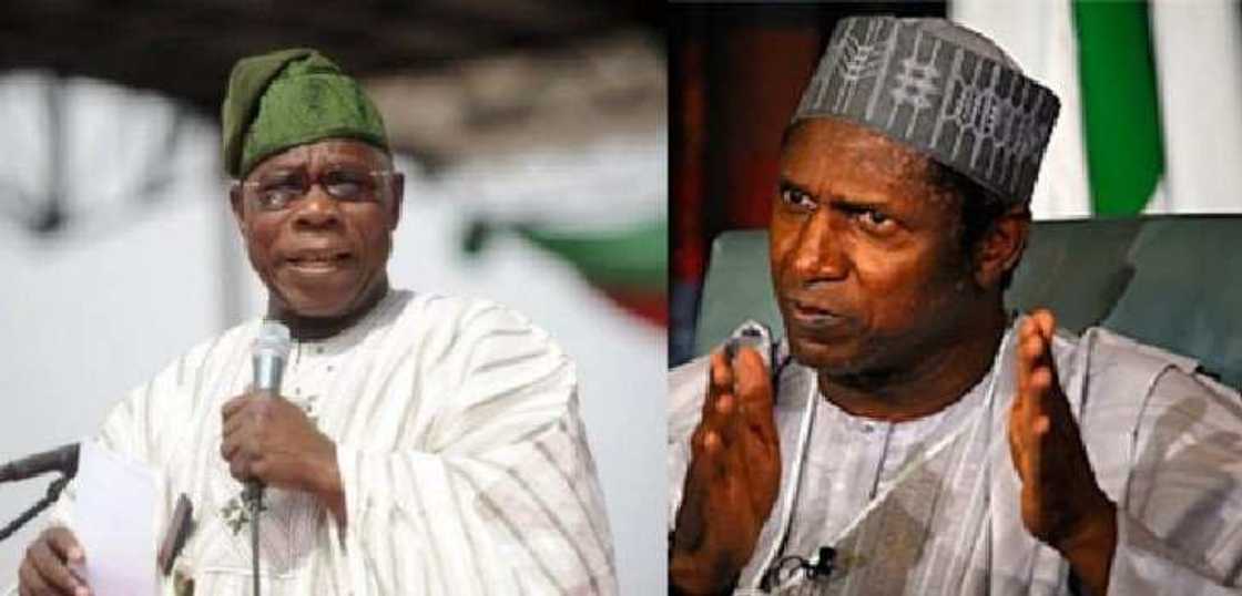 Na barku da Allah akan zargin da kuke min; Obasanjo ya bayar da tarihi akan marigayi Yar'adu