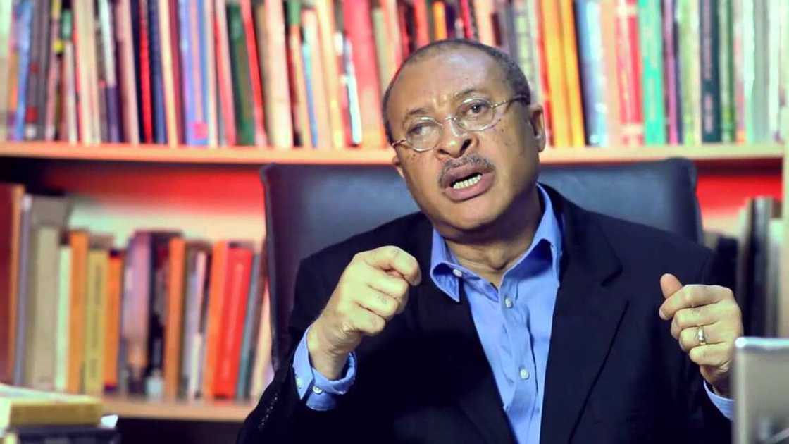 Pat Utomi ya siffanta 'yan siyasar arewa da ciman zaune Pat Utomi ya siffanta 'yan siyasar arewa da ciman zaune