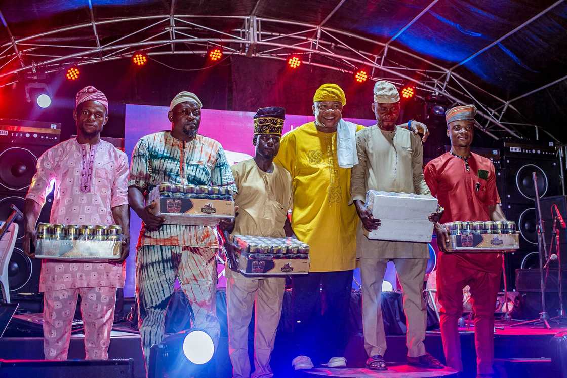 Goldberg's Royal Afterparty: A Golden Celebration of the 46th Alaafin of Oyo’s Coronation Goldberg's Royal Afterparty: A Golden Celebration of the 46th Alaafin of Oyo’s Coronation