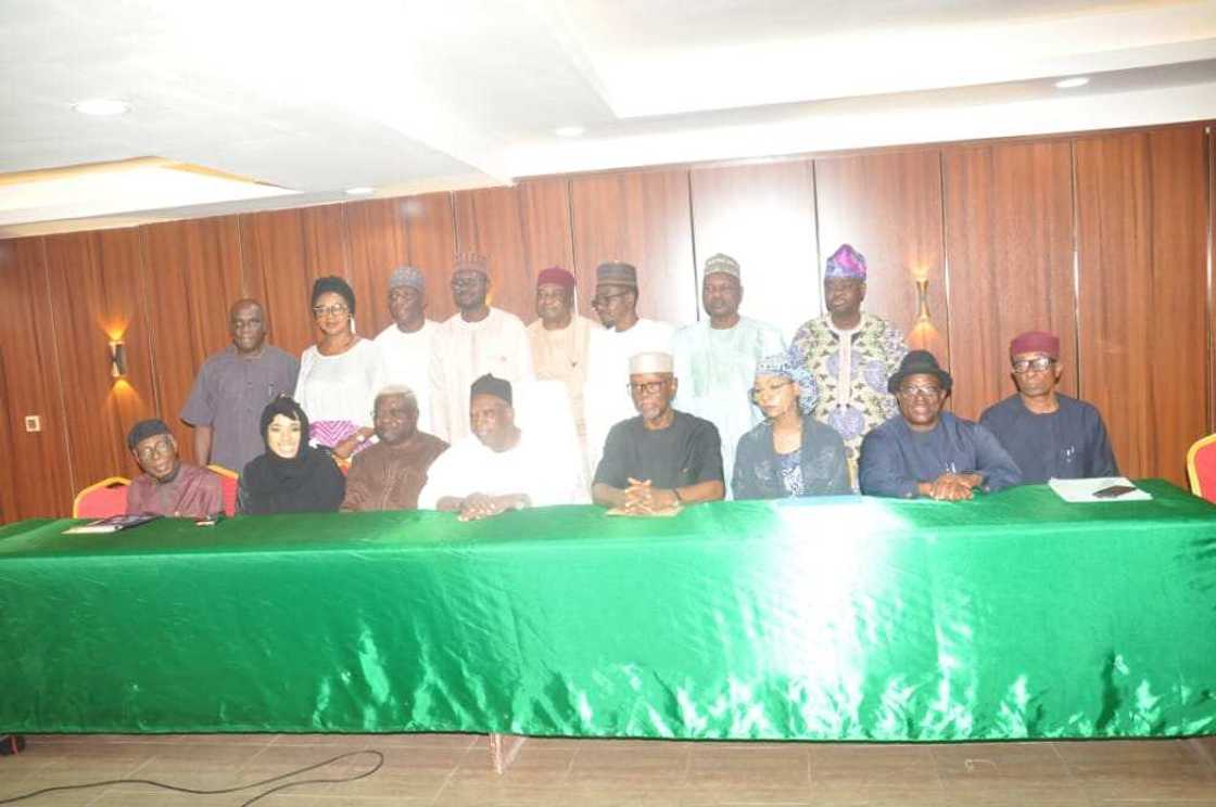 Full Speech, John Oyegun, APC Chairman, 10 Presidential Aspirants