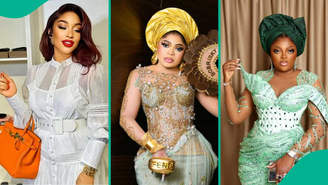 Bobrisky thanks Tonto other female celebs who donated N18.7 million to him.