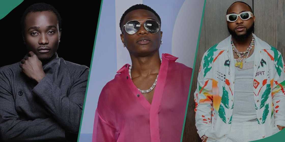 Brymo blows his trumpet. Brymo blows his trumpet.