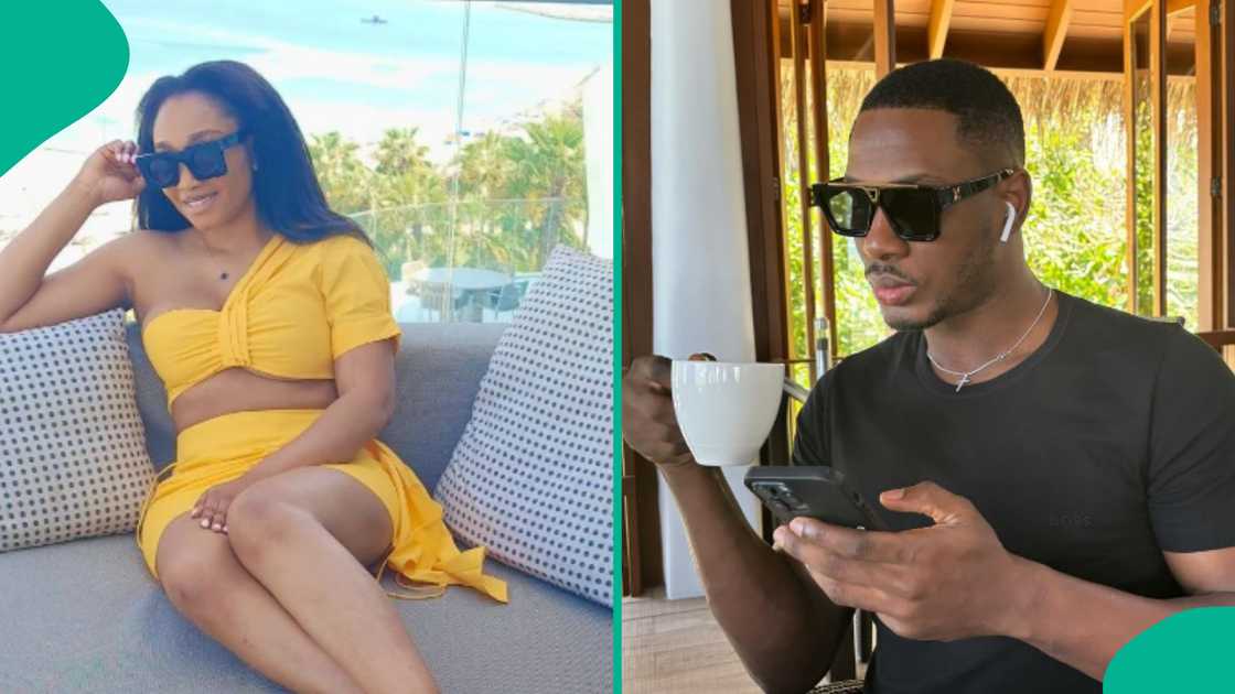 Jude Ighalo's ex-wife Sonia replies people saying she's trying to reunite.