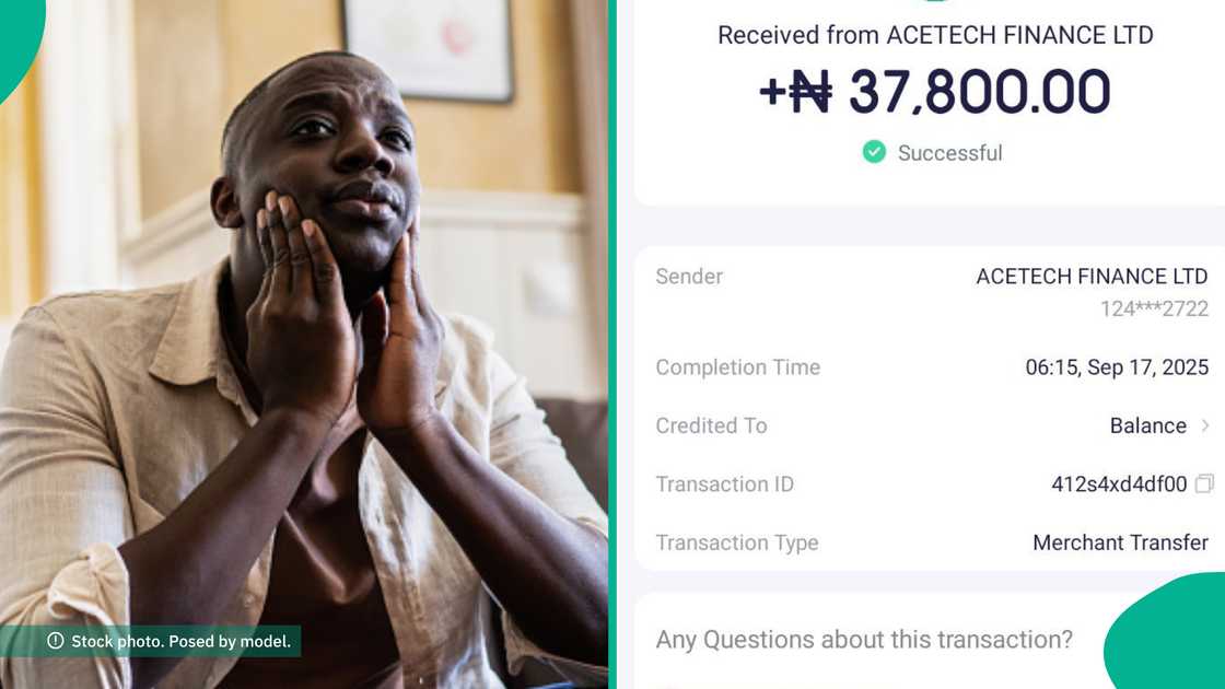 Man shows people what loan app displayed after he borrowed N37,800 from it, expresses confusion Man shows people what loan app displayed after he borrowed N37,800 from it, expresses confusion