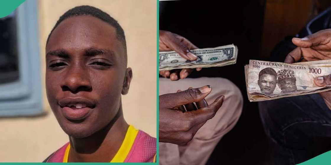 Nigerian man says he bought dollar at N1800. Nigerian man says he bought dollar at N1800.