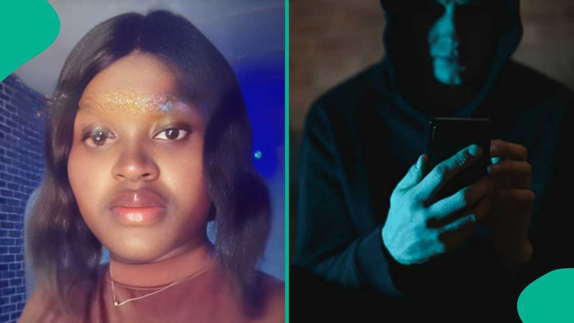 Nigerian lady records what a scammer told her during a phone conversation