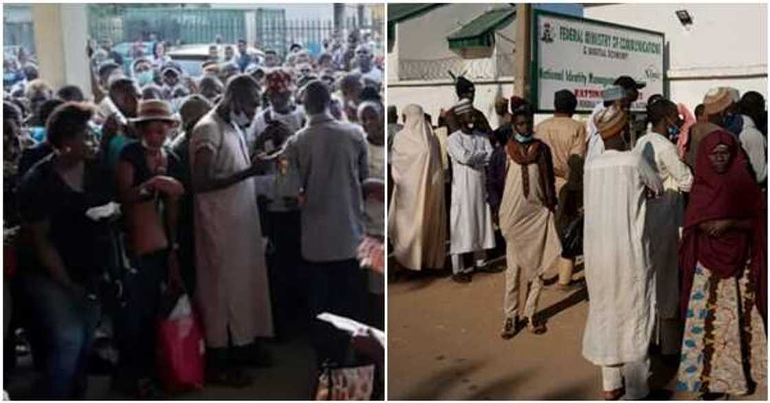 NIN registration: Nigerians panic over deadline for SIM deactivation NIN registration: Nigerians panic over deadline for SIM deactivation