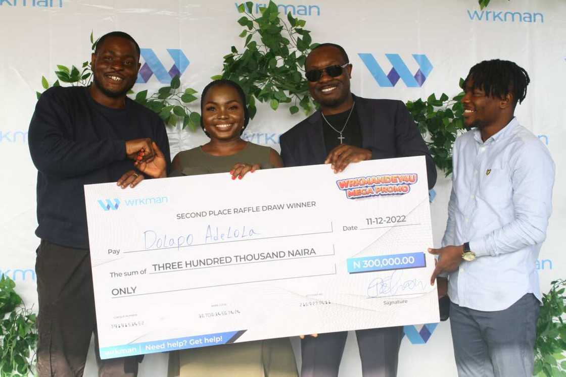 Wrkman Celebrates Users with N1 million in ongoing Wrkmandey4u Mega Promo Wrkman Celebrates Users with N1 million in ongoing Wrkmandey4u Mega Promo