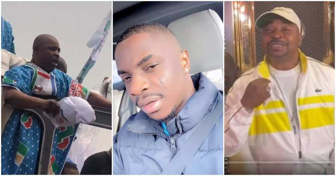 Photos of Mc Oluomo and his song King Westt Photos of Mc Oluomo and his song King Westt