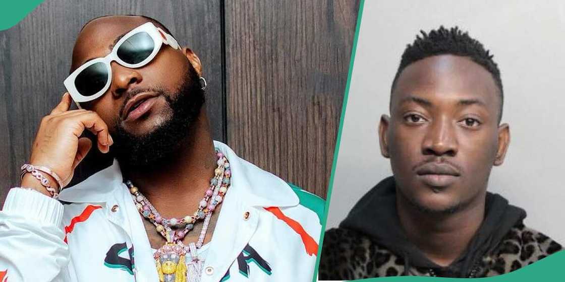 Davido warns Dammy Krane to stop taunting him. Davido warns Dammy Krane to stop taunting him.