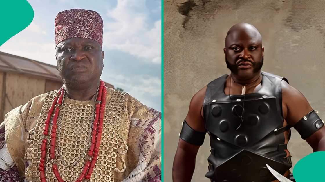 Femi Branch rocks traditional outfits