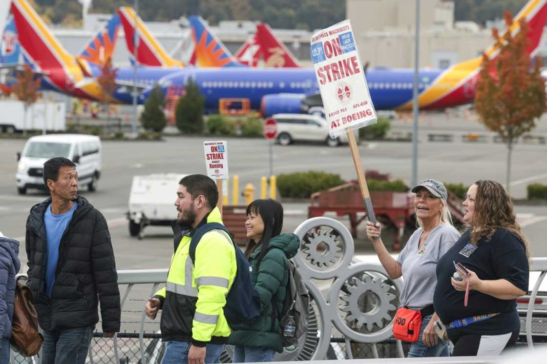 Some 33,000 Boeing workers have been on the picket lines since September 13