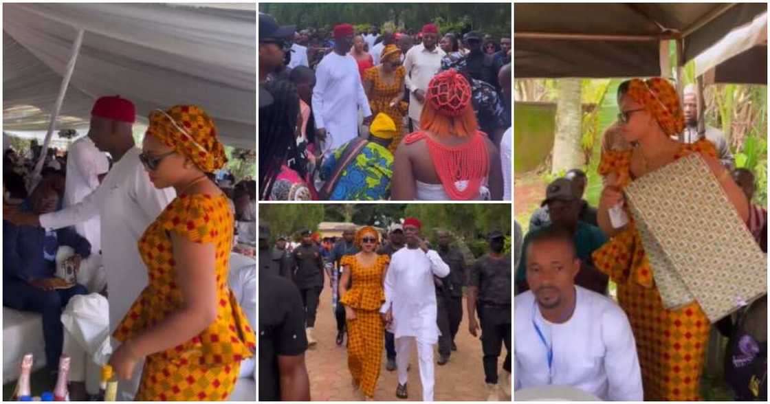 Actress Regina Daniels and her husband Actress Regina Daniels and her husband