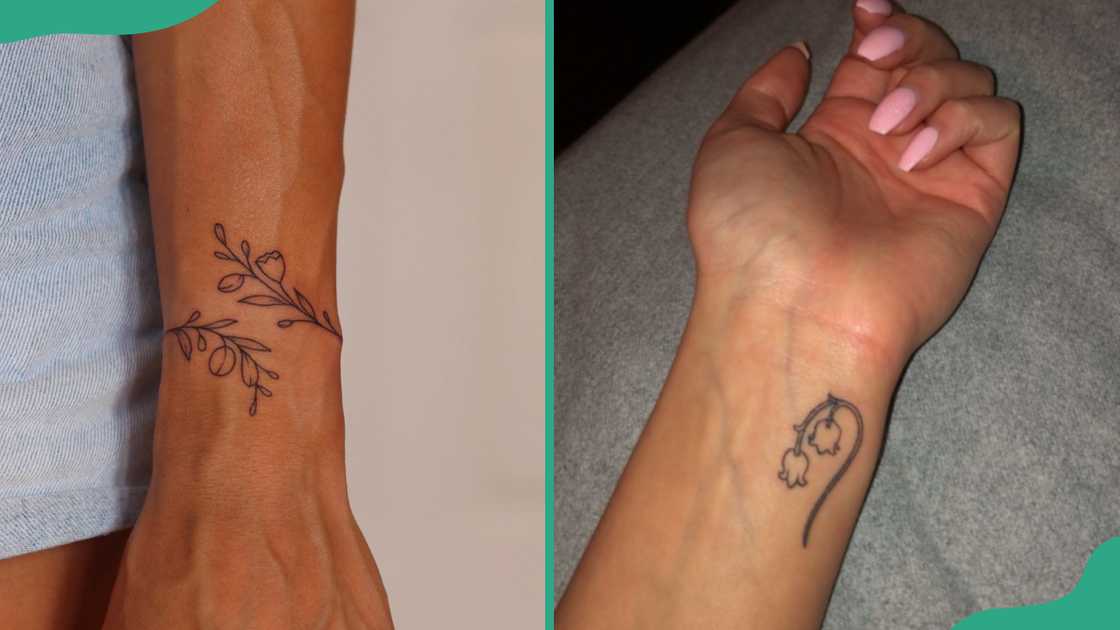 Shoulder Lily of the Valley tattoos Shoulder Lily of the Valley tattoos