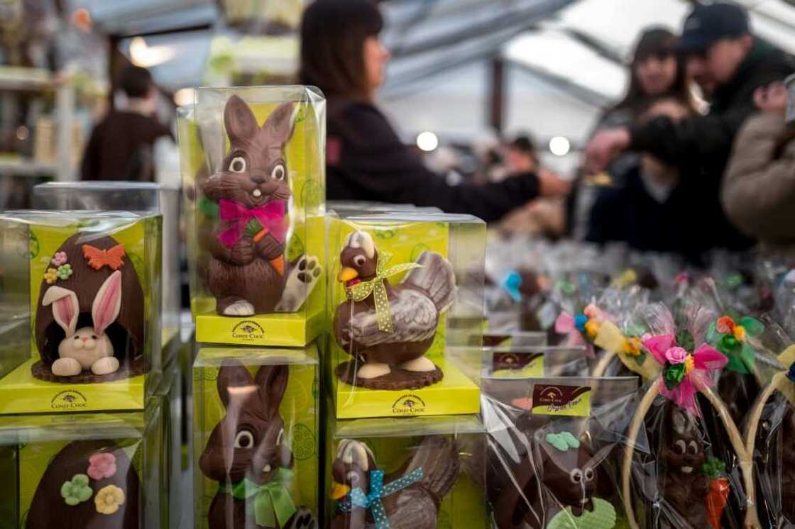 Easter bunnies are a high margin product for chocolate makers who are weighed down by high cocoa prices