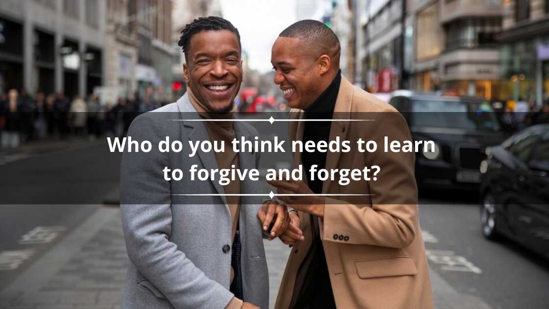 Men laughing Men laughing