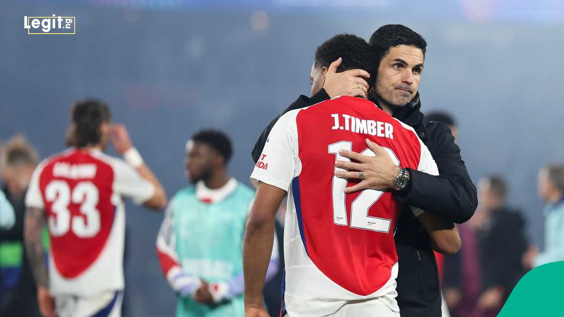 Mikel Arteta, Arsenal, UEFA Champions League. Mikel Arteta, Arsenal, UEFA Champions League.