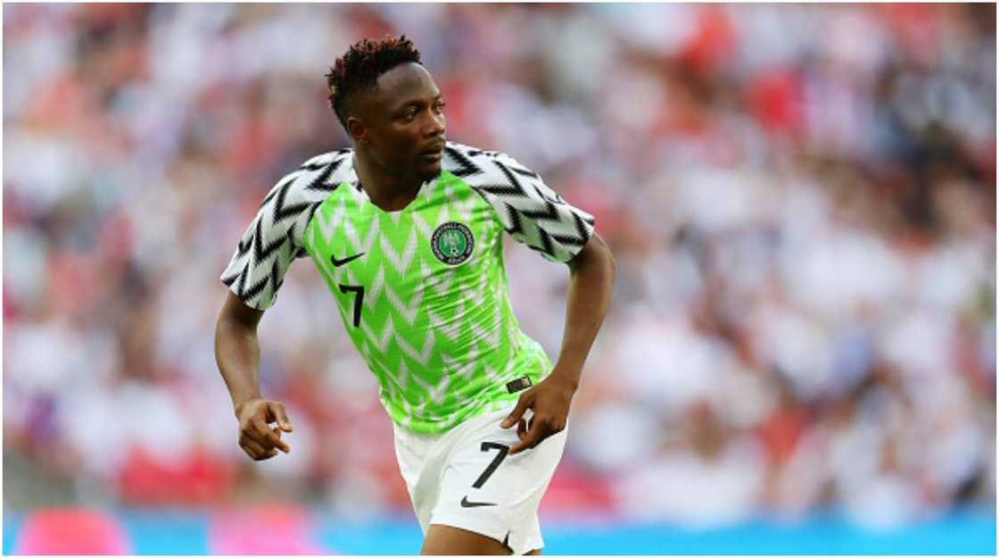 Ahmed Musa: Super Eagles captain visited by Nigerian serving senator Istifanus Gyang Ahmed Musa: Super Eagles captain visited by Nigerian serving senator Istifanus Gyang
