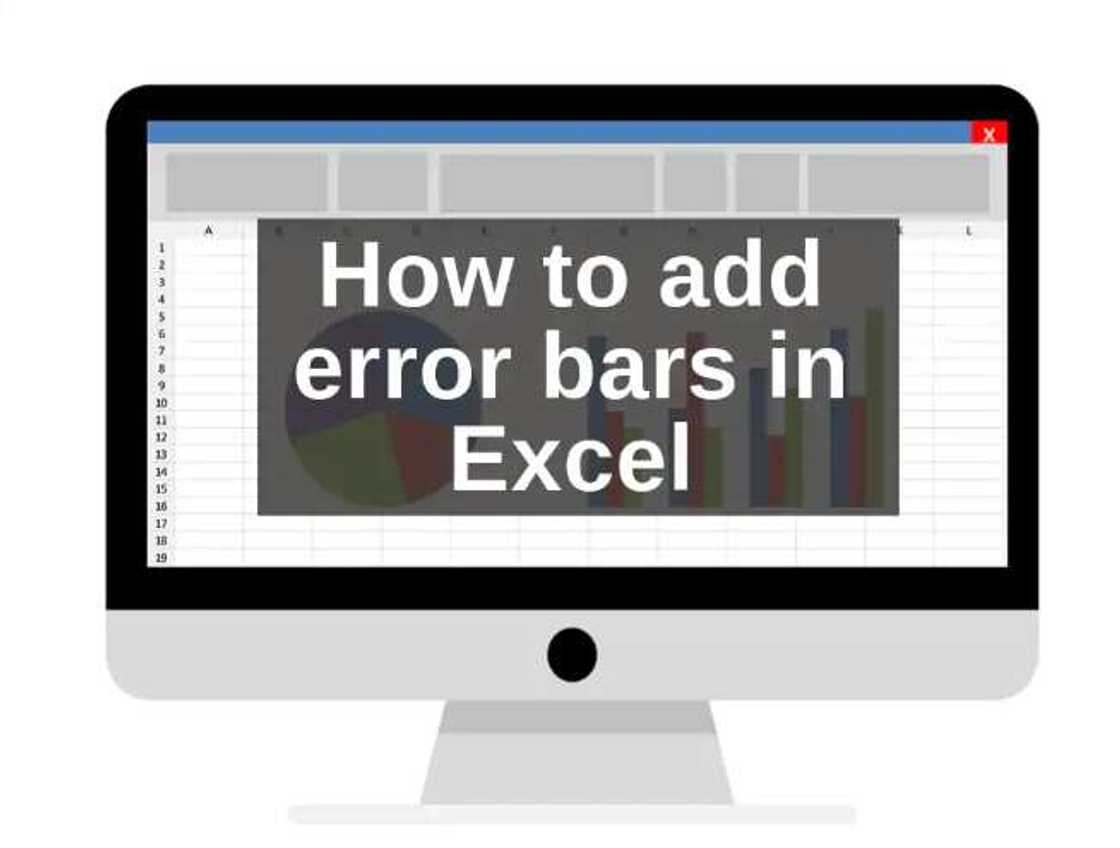 How to add error bars in Excel