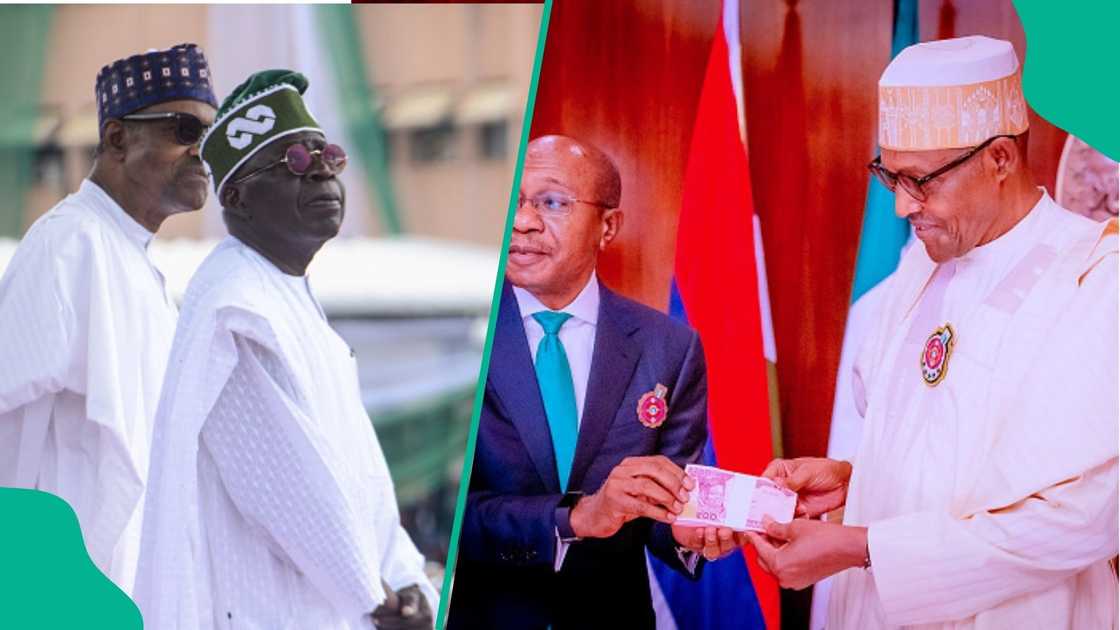 Bola Tinubu da Buhari Bola Tinubu da Buhari