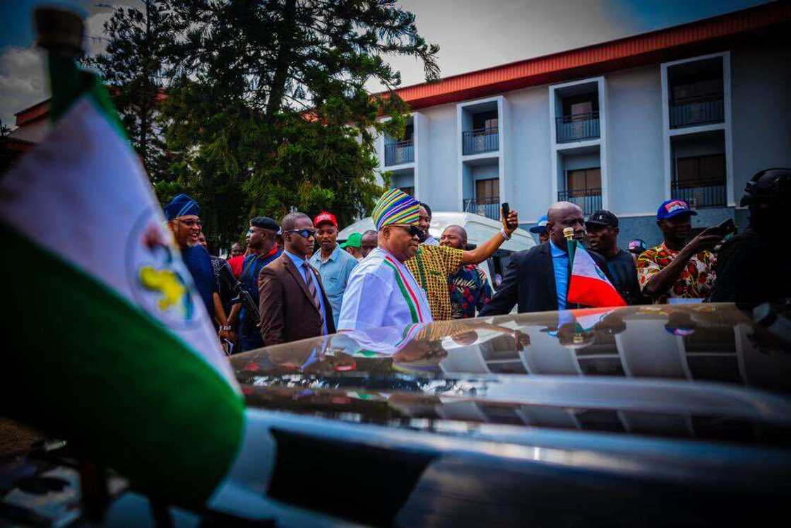 Ademola Adeleke/Osun/Davido/2023 Election/PDP/APC Ademola Adeleke/Osun/Davido/2023 Election/PDP/APC