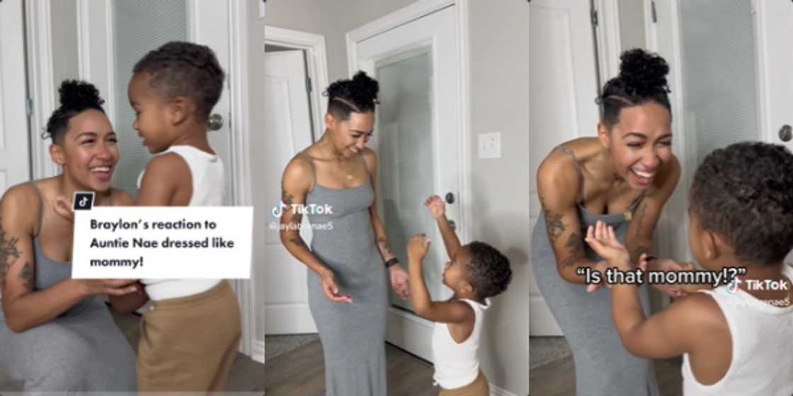 “Is this Mommy”: Little Boy Confuses After Her Mom’s Twin Sister Dressed Like Her in Video “Is this Mommy”: Little Boy Confuses After Her Mom’s Twin Sister Dressed Like Her in Video