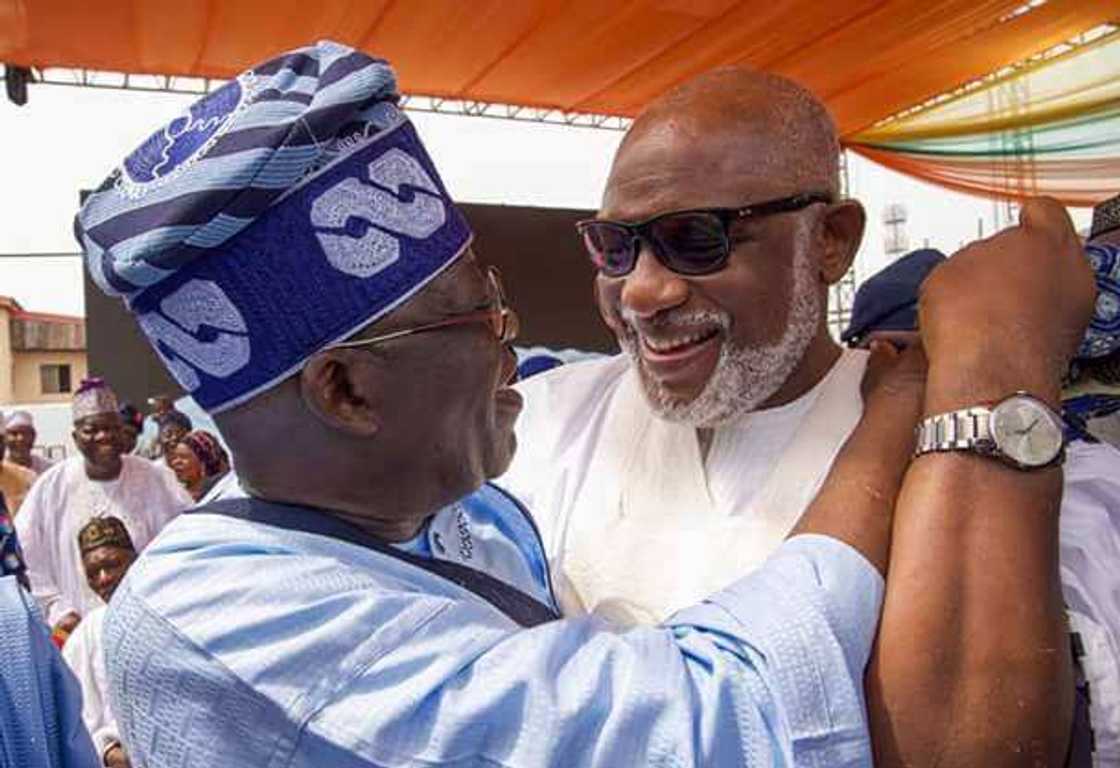 Bola Tinubu, APC, Rotimi Akeredolu Bola Tinubu, APC, Rotimi Akeredolu
